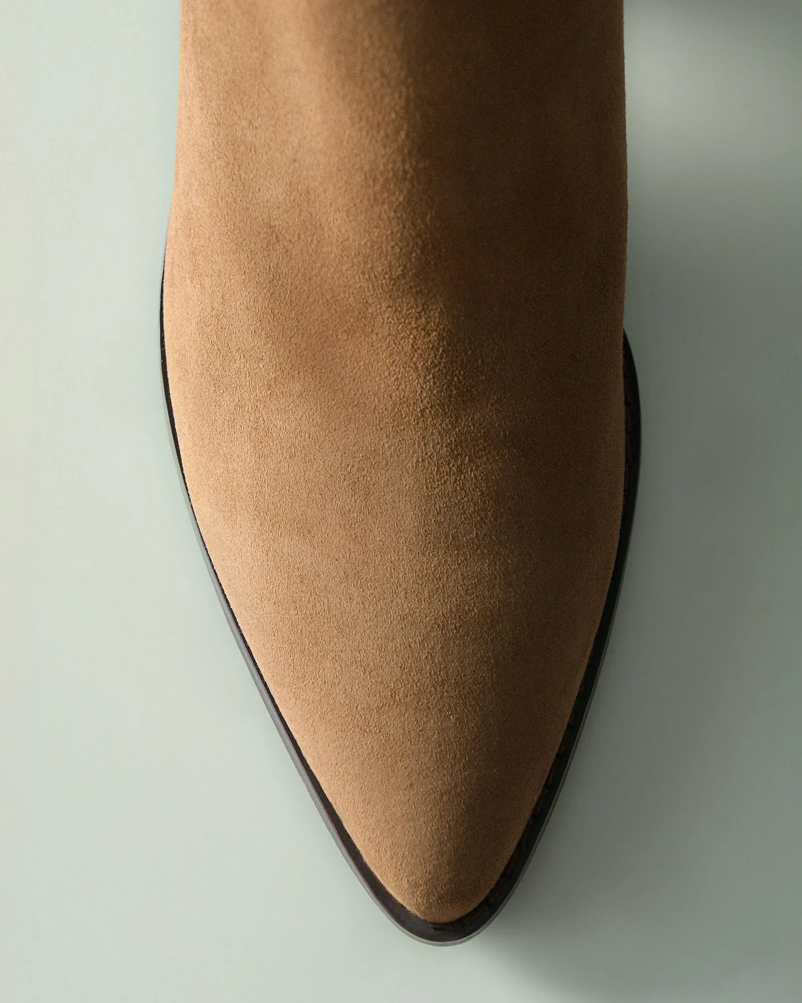 ZENA MID ANKLE BOOTS BISCUIT SUEDE